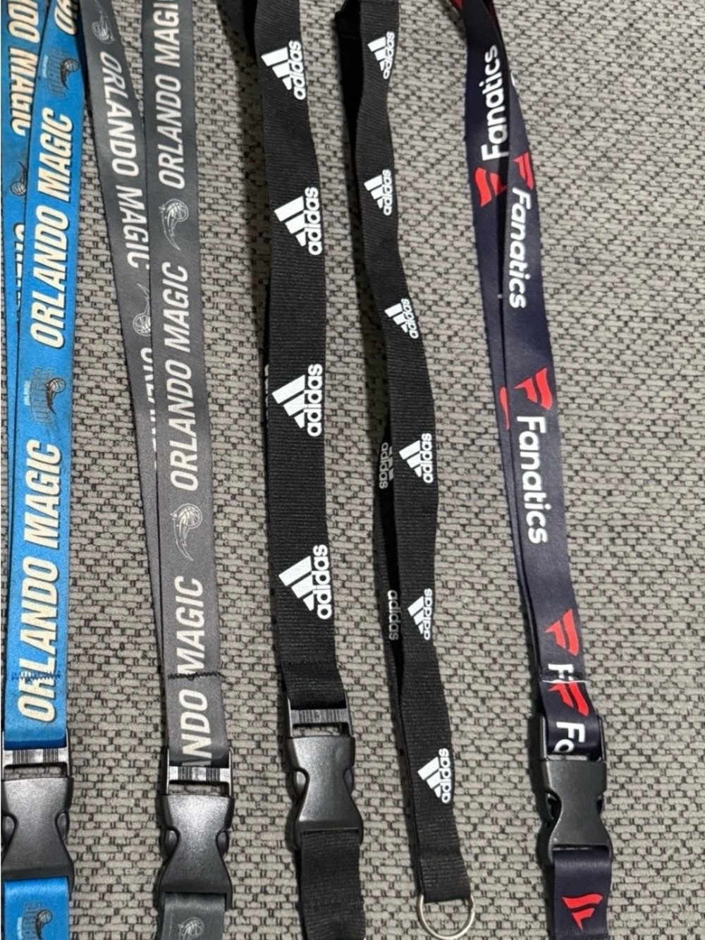Sports Lanyards Set Of 5